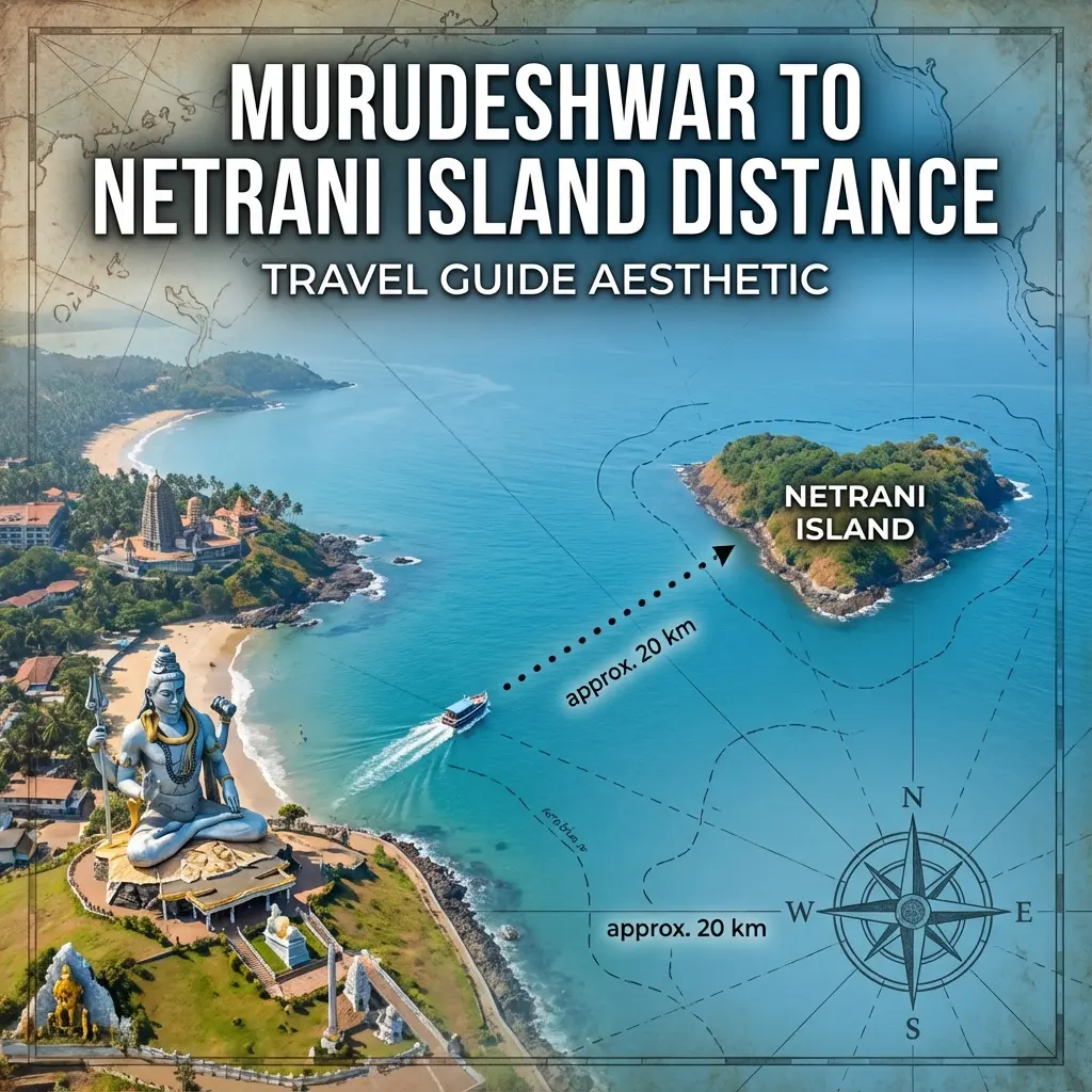Murudeshwar to Netrani Island Distance & Time (2026 Guide)